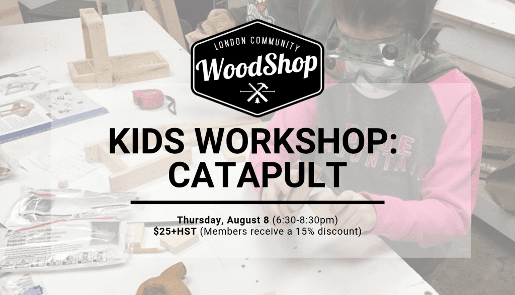 Kids Catapult Workshop Kids Catapult Workshop