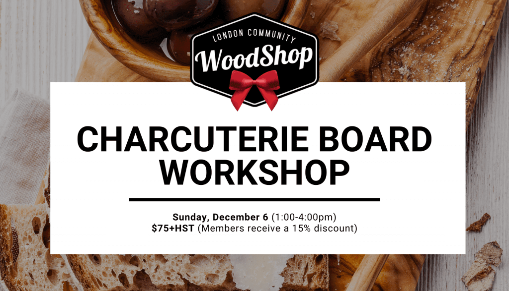 Charcuterie Board Workshop - December 6 Charcuterie Board Workshop - December 6